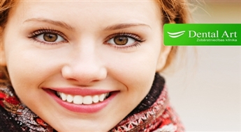 DENTAL ART: digitālais panorāmas rentgens + ortodonta vai implantologa konsultācija VAI profesionālā zobu higiēna - 57%