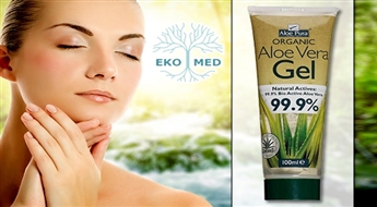 EkoMed: 100% dabīgais dziedējošais ALOE VERA gēls -50%