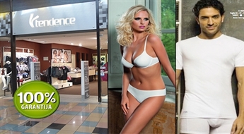 Īpašs piedāvājums no veikaliem Tendence! 50% atlaide Pierre Cardin vīriešu un sieviešu apakšveļas iegādei
