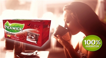 Īpaši ziemai radīta! Pickwick Winter Tea melnā ziemas tēja ar kanēļa, krustnagliņu un augļu garšu līdz -57%