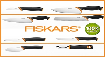 FISKARS naži, asināmais vai pie sienas stiprināms magnēts (virtuves piederumu ērtai glabāšanai) līdz -50%