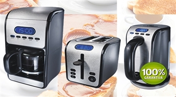 Profi Cook tējkanna, kafijas automāts un tosteris līdz -33% Ideāls brokastu pagatavošanas komplekts!