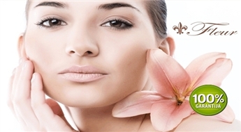 Fleur: viena no piecām skaistumkopšanas procedūrām sejas ādai (līdz 1 h 20 min) -64% Izvēlies pati!