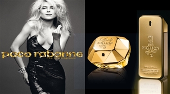 Izsmalcināti aromāti VIŅAM un VIŅAI! Paco Rabanne One Million for Men EDT vai Paco Rabanne Lady Million for Women EDT -55%