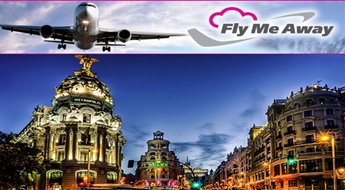 FLYMEAWAY: aviobiļete maršrutā Rīga-Madride-Rīga -40% Izbaudi pavasara brīvdienas saulainajā Spānijā!