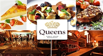 Maltīte viktoriāņu stila restorānā QUEENS -50%