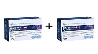 2 PAR 1 CENU! Preparāts Glucosamine formula Activ ar trīspakāpju formulu locītavu veselībai -50%