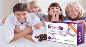 Krila eļļa - vislabākais, efektīvākais un pieejamākais bioloģiskais Omega 3 avots!  -44%