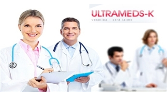 Ultrameds-K: veselības pārbaude visam ķermenim ar biorezonanses metodi -50%