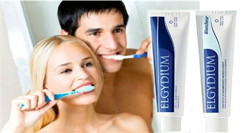 Saules aptieka: zobu pasta Elgydium Whitening vai Elgydium Antiplaque (75 ml) -50%