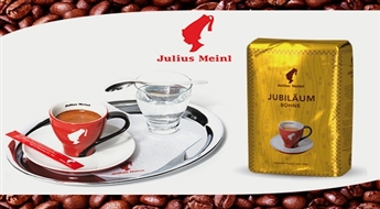 Julius Meinl: augstas kvalitātes Vīnes kafijas valdzinājums – Jubilaum kafijas pupiņas (500 g) -40%