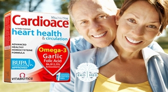 Specializēti multivitamīni sirds un asinsvadu veselībai CARDIOACE ar Omega-3 no EkoMed -50%