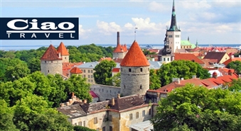 Ciao Travel: omulīgā Tallinas vecpilsēta un pārsteidzošais Keilas ūdenskritums -50%