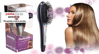 Izteiktam matu spīdumam! Jonizējošā matu ķemme SUBLIM'HAIR BaByliss ar negatīvo jonu divvirzienu difuzoru -36%