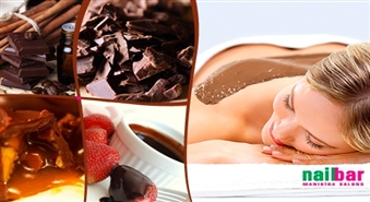 Šokolādes masāža ķermenim un sejai skaistumkopšanas salonā SPA&Beauty by nailbar -57%