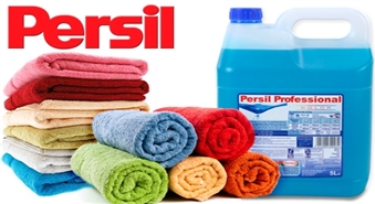 Vairāk krāsu, vairāk svaiguma! 5 l šķidrā Persil Professional 90 mazgāšanas reizēm -66%