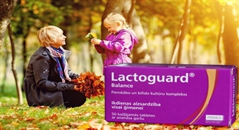Ikdienas aizsardzība visai ģimenei! Pienskābo un bifido kultūru komplekss Lactoguard Balance -50%