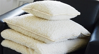 Merino komplekts (siltā sega + 1 vai 2 spilveni) veselīgam miegam - 56%