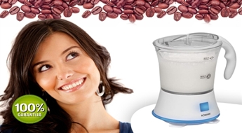 Izcilām latte kafijām un gardiem kakao vai cappuccino dzērieniem! BOMANN piena putotājs -48%