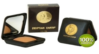 Dabīgais Egyptian Earth pūderis zeltainai ādai visu gadu -45% Nesatur parabēnus, minerāleļļas un silikonu!