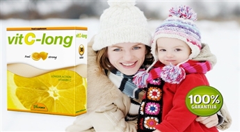 EkoMed: ilgas iedarbības vitamīns vit C-long -50% Papildini savas C vitamīna rezerves!