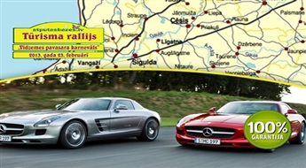 Atputasbazes.lv: tūrisma rallijs-brīvdienu izbrauciens "Vidzemes pavasara karnevāls" 23. februārī -33%