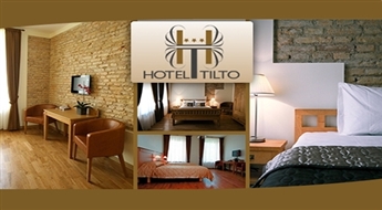 Romantiska atpūta diviem viesnīcā Hotel Tilto, pašā Viļņas centrā līdz - 50%