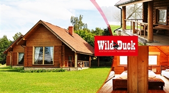 Atpūta viesu nama WILDDUCK kotedžā pašā DAUGAVAS KRASTĀ (4 personām) -42%