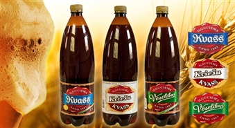 Pirmais kviešu kvass Baltijā! Iļģuciema kvass vai Iļģuciema Veselības dzēriens (1,5l x 6 pudeles) -50%