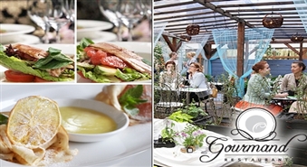 Maltīte + dzērieni Ls 7 vērtībā izsmalcinātā restorānā Gourmand Zaļajā Dārzā -50%