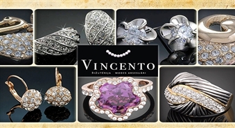 Vincento: rotaslietas ar Swarovski kristāliem sievietēm un stilīgi vīriešu aksesuāri -50%