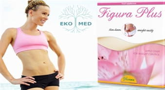 EkoMed: uztura bagātinātājs svara kontrolei FIGURA PLUS -50%