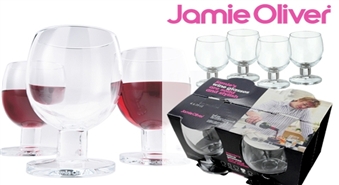 4 glāžu komplekts no slavenā šefpavāra Jamie Oliver -54%
