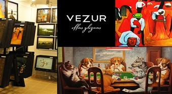 Ienes mākslu savās mājās! Gleznas – slavenu autoru darbu kopijas/interpretācijas (audekls un eļļa) – no galerijas VEZUR - 50%
