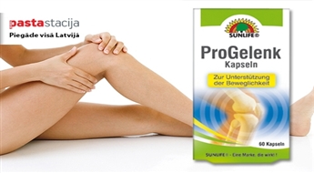 Kusties brīvi! Sunlife ProGelenk uztura bagātinātājs locītavu veselībai (60 tabletes) -50%