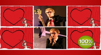 Jauka ideja dāvanai Valentīndienā: 2 biļetes uz stand-up komēdiju ALU CILVĒKS 25. februarī -50%