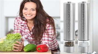 Profesionāļu izmēra (300 mm) Profi Cook elektriskās sāls un piparu dzirnaviņas -45%