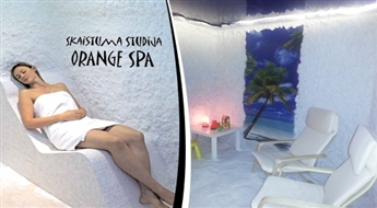 Sāls istabas apmeklējums salonā Orange SPA līdz -56% Efektīvai organisma un elpceļu attīrīšanai!