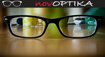 Novoptika piedāvā: redzes pārbaude + pārbaude uz kontaktlēcām + receptes izrakstīšana -81% Skaidram acu skatienam!