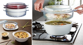 Pyrex Multi Cook 5 trauku komplekts -49% Daudzfunkcionāls palīgs virtuvē!