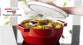 Prieks gatavot! Pyrex Slowcook čuguna katli ar mūža garantiju -40%