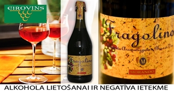 Eirovīns: Itālijas dzirkstošais vīns MORANDO Fragolino ar zemeņu aromātu tikai par Ls 1,99!