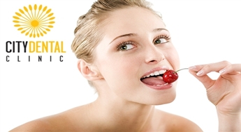 Higiēna Pluss: "garšīgā" zobu higiēna, izmantojot ''air-flow'' ar piparmētru, ķiršu vai tropisko augļu garšu -51% Piedāvā CityDental!