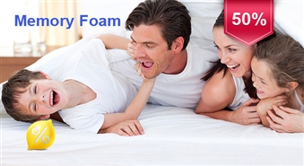 Veselīgam miegam: inovatīvs Memory Foam putu matracis 3+12 no ORMEBELES.