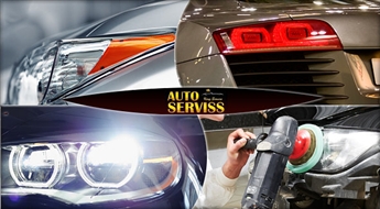 Полировка автомобильных фар в автосервисе "King Service" со скидкой 50%!
