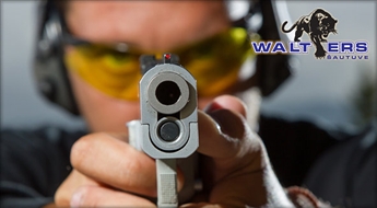 Стрельба из боевого оружия в тире WALTERS в сопровождении инструктора со скидкой 42%!