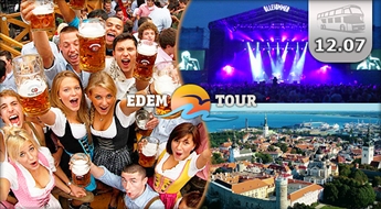 EDEM-TOUR: 12.07.2014. Brauciens uz Igauniju! Alus festivāls «Õllesummer 2014» Tallinā!