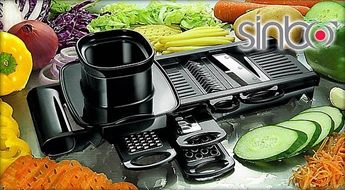 Мультифункциональная и безопасная тёрка «SINBO» со скидкой 57%! Теперь приготовить еду будет ещё легче!