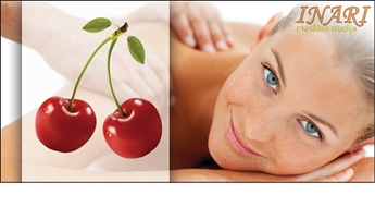 SPA rituāls "Cherry" salonā "Inari" ar 58% atlaidi! Ķiršu pārsteigums tieši Tev!