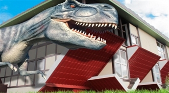 Lietuva - Pie delfīniem un uz Ačgārno māju dinozauru parkā!